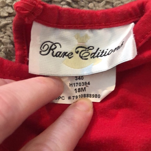 Rare Editions Christmas Tree Ruffle Top🎄 - Picture 3 of 3